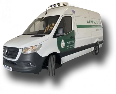 Furgoneta mercedes refrigerada Alpesur